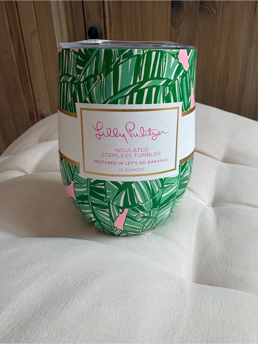 Lilly Pulitzer Tropical Insulated Stemless Tumbler